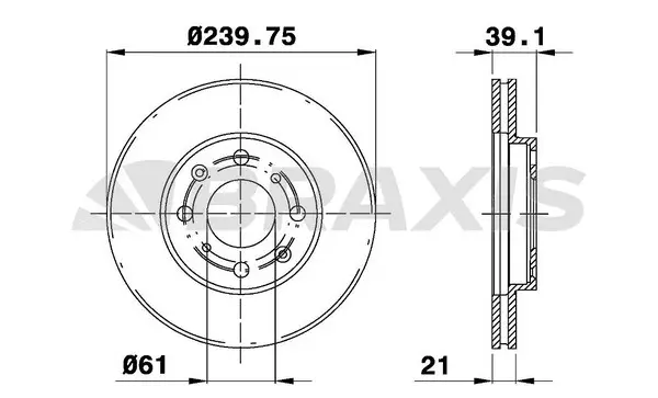 Brake Disc (AE0187)