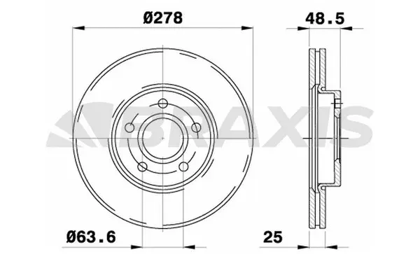 Brake Disc (AE0022)