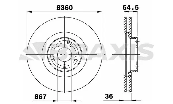 Brake Disc (AD1070)