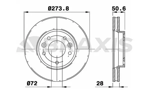 Brake Disc (AE0348)