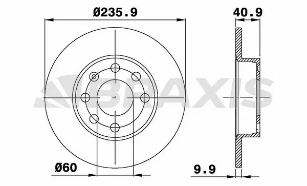 Brake Disc (AE0384)