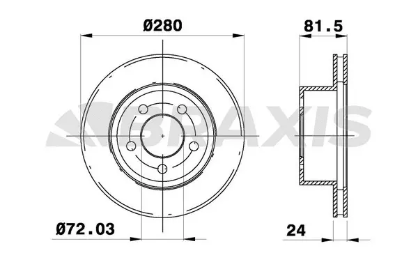 Brake Disc (AD1012)