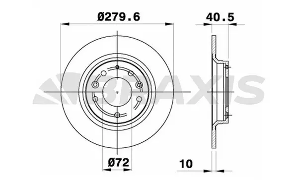 Brake Disc (AE0580)
