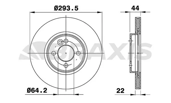 Brake Disc (AE0359)
