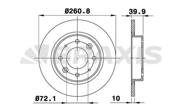 Brake Disc (AE0495)