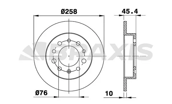 Brake Disc (AE0505)