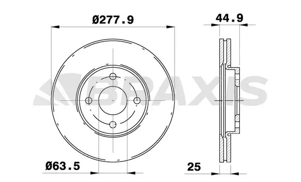 Brake Disc (AE0574)