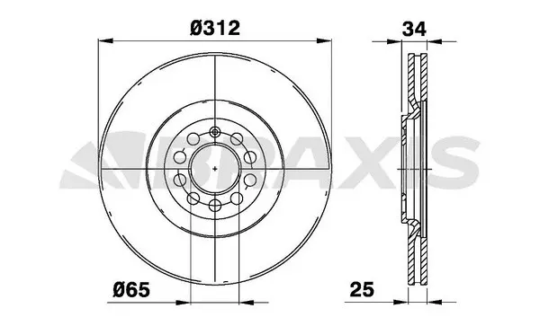 Brake Disc (AE0253)