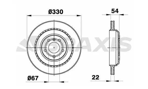 Brake Disc (AE0409)