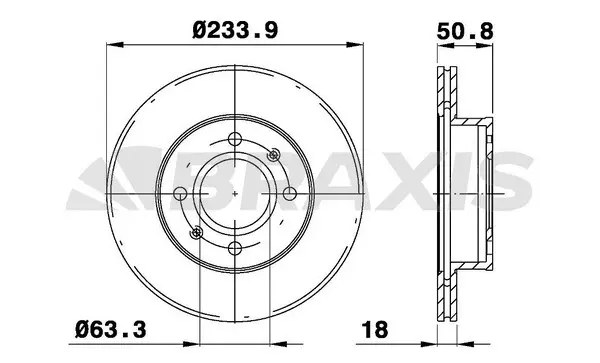 Brake Disc (AE0125)