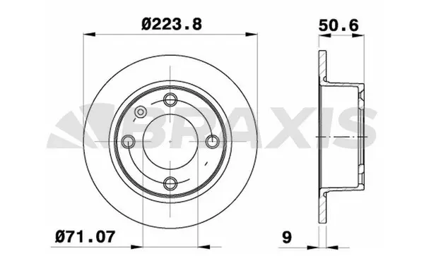 Brake Disc (AE0282)