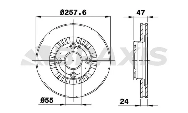 Brake Disc (AE0498)