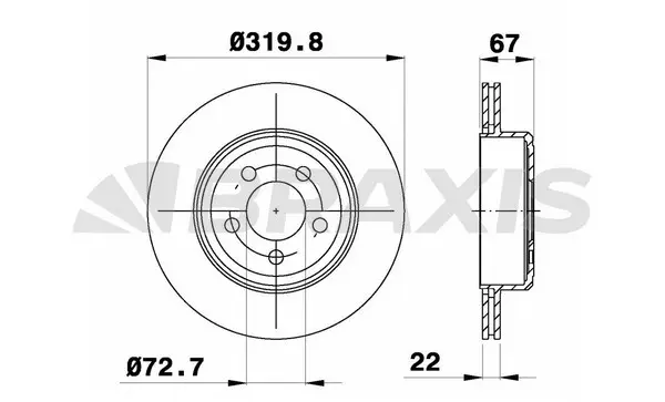 Brake Disc (AD1091)