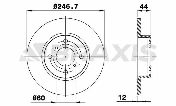 Brake Disc (AE0191)