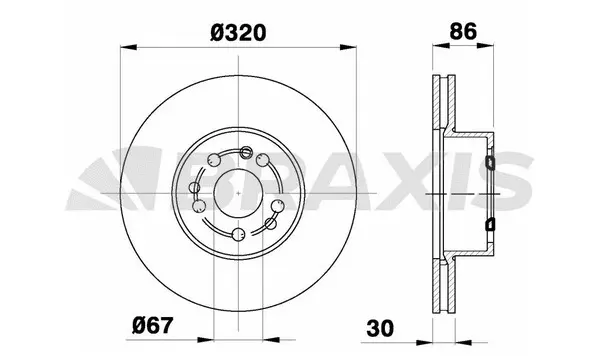 Brake Disc (AD1034)