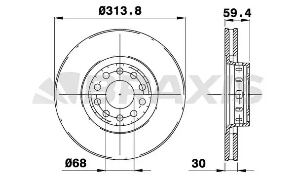 Brake Disc (AD1051)