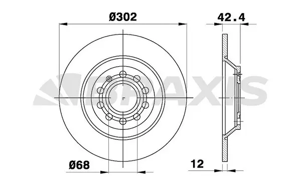 Brake Disc (AE0539)