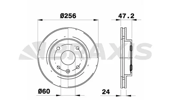 Brake Disc (AE0336)
