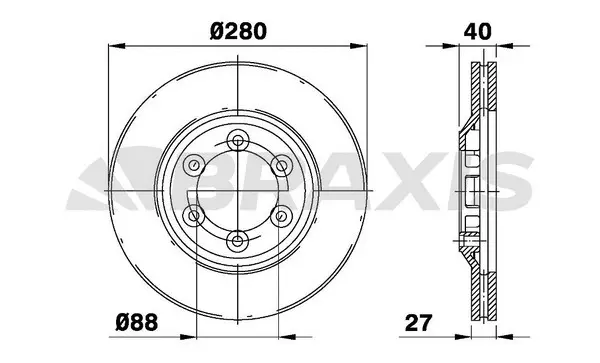 Brake Disc (AE0468)