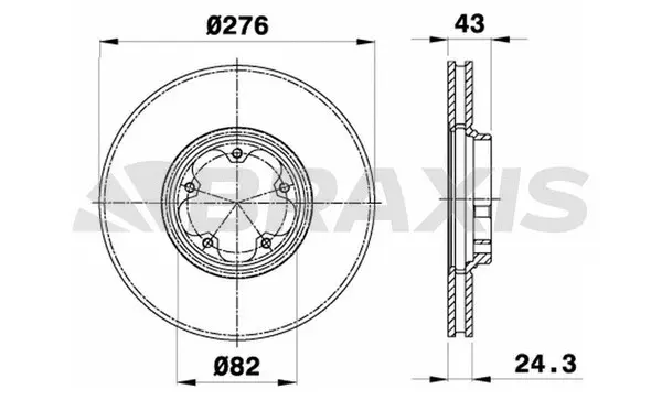 Brake Disc (AE0139)