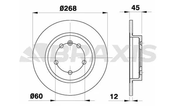 Brake Disc (AE0292)