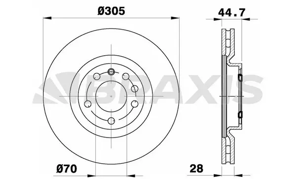 Brake Disc (AE0501)