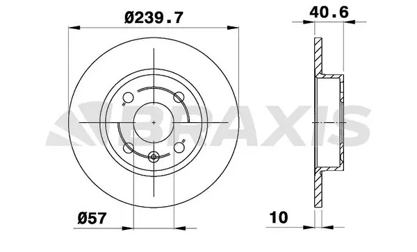 Brake Disc (AE0396)