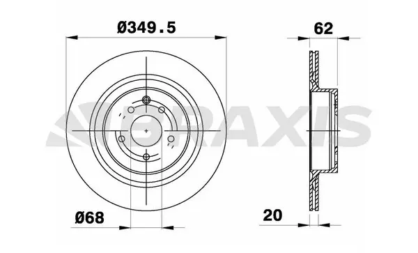 Brake Disc (AE0761)