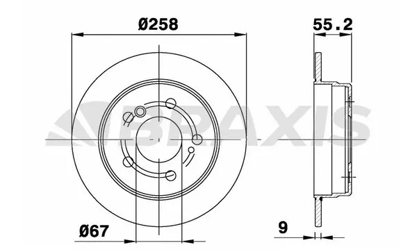 Brake Disc (AE0362)