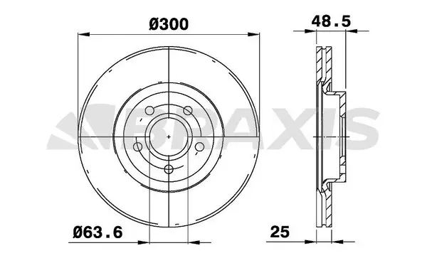 Brake Disc (AE0042)