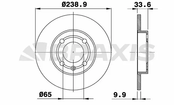 Brake Disc (AE0128)