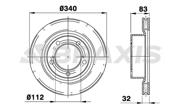Brake Disc (AD1084)