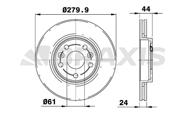 Brake Disc (AE0777)