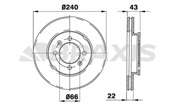 Brake Disc (AE0389)