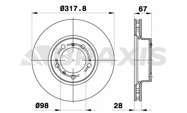 Brake Disc (AE0669)
