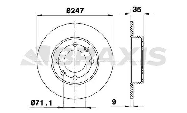 Brake Disc (AE0072)