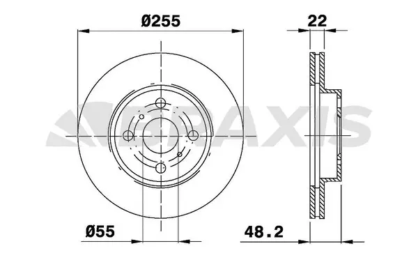 Brake Disc (AE0189)