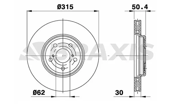 Brake Disc (AD1075)