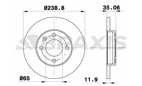 Brake Disc (AE0052)