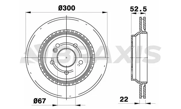 Brake Disc (AE0667)