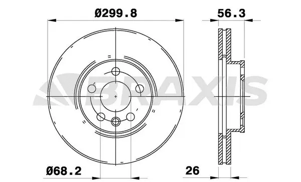 Brake Disc (AE0108)