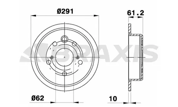 Brake Disc (AE0612)