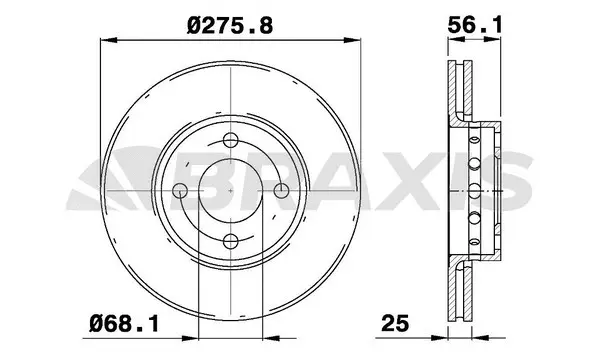 Brake Disc (AE0685)