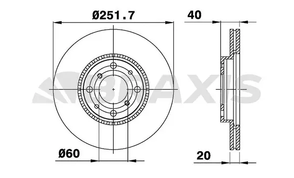 Brake Disc (AE0106)