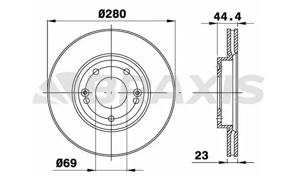 Brake Disc (AE0620)