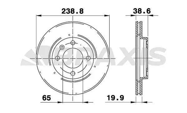 Brake Disc (AE0038)