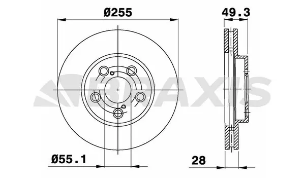 Brake Disc (AE0686)