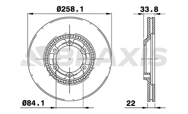 Brake Disc (AE0720)