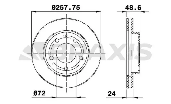 Brake Disc (AE0215)
