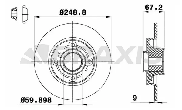 Brake Disc (AE0098)